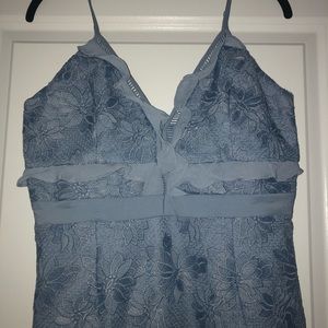 Light blue lace dress